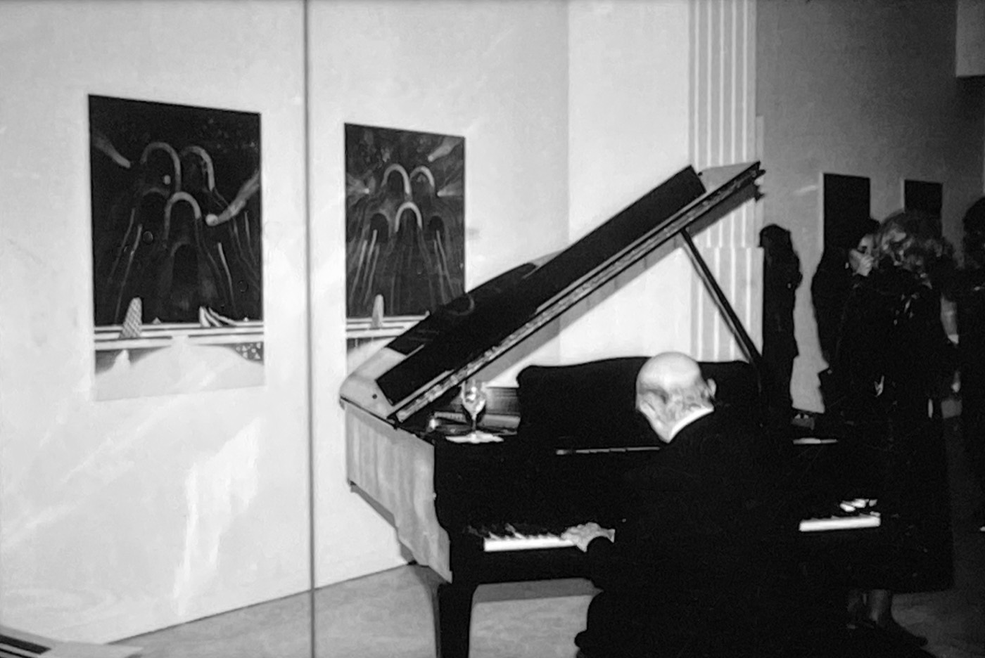 Installation view of the one man exhibition, plate eight, Keith Green Gallery, New York, 1988