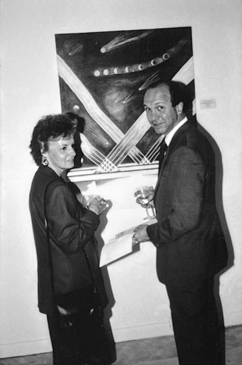 Installation view of the one man exhibition, plate eleven, Keith Green Gallery, New York, 1988